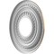 Ekena Millwork Cole PVC Medallion (Canopies up to 4 1/4"), 10"OD x 3 1/2"ID x 3/4"P, Metallic Champagne Mist CMP10COECE - alternate 2